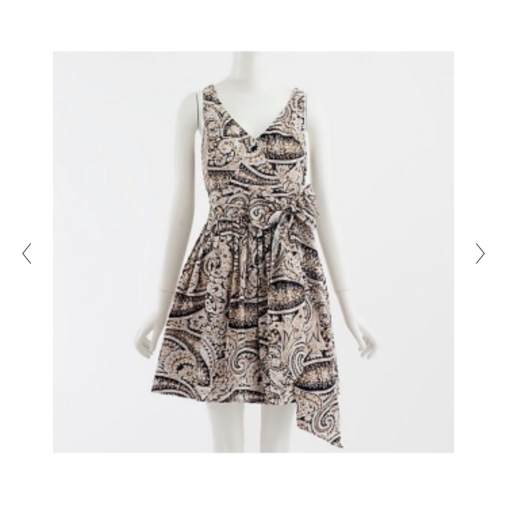 J.Crew Multicolor paisley print dress